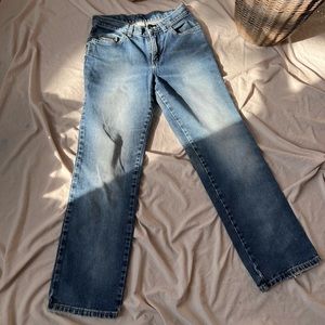 Vintage NYJEAN High Rise Straight Leg Jean Size 25